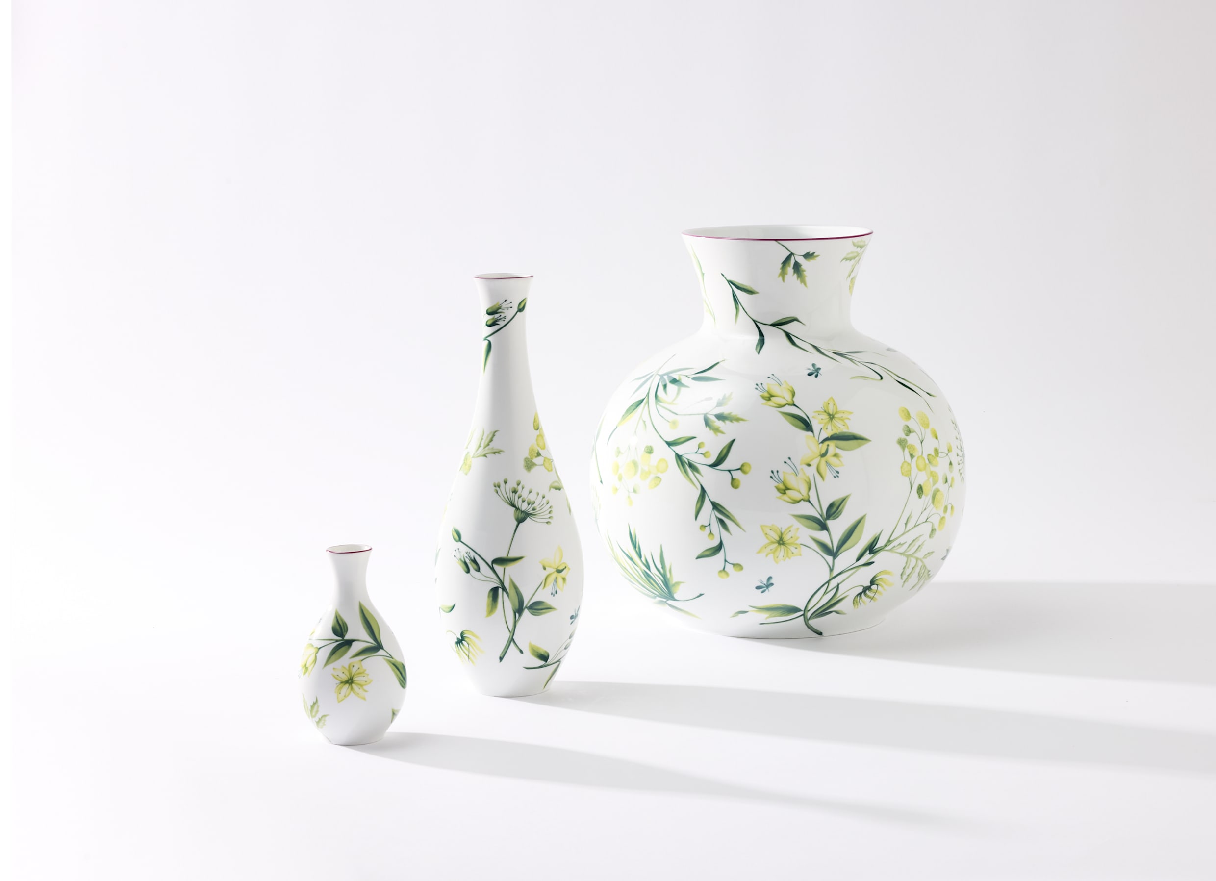 Single Flowe Vase Acanto green | Florenza | GINORI 1735